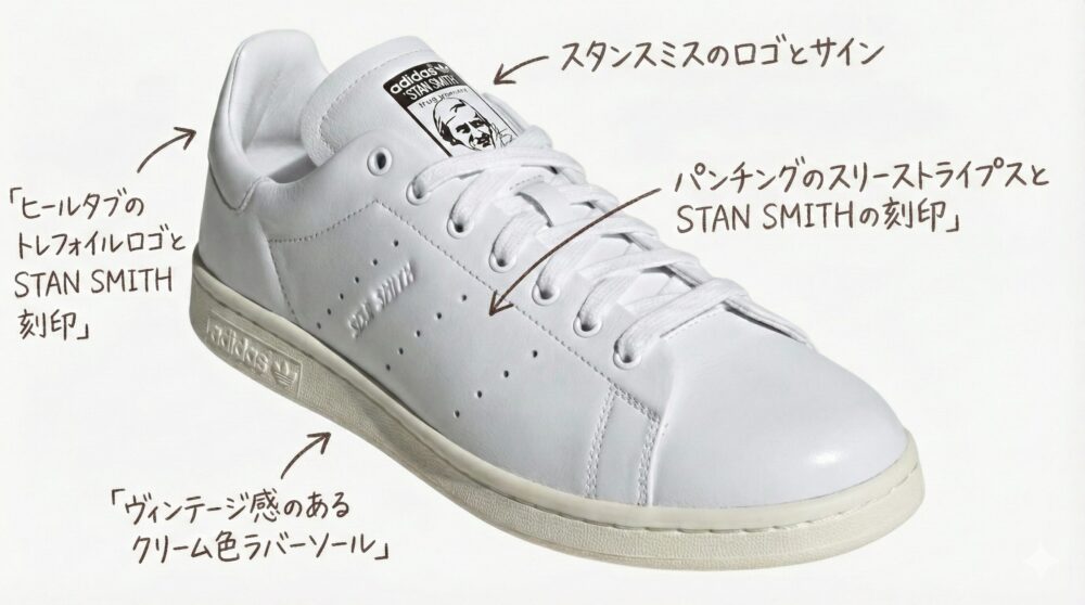 アディダス スタンスミスのサイズ感や口コミレビュー