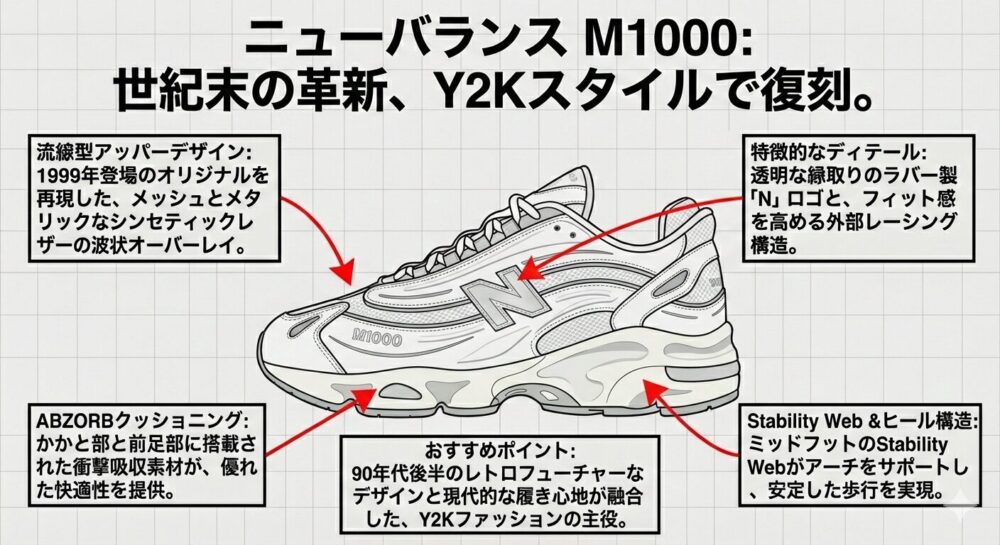 ニューバランスM1000のレビュー｜サイズ感・履き心地徹底解説【スニブロ】